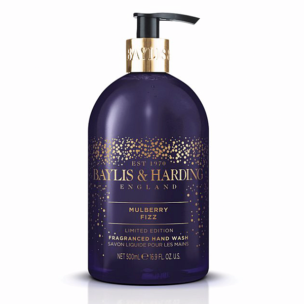 Baylis and Harding Tekuté mýdlo na ruce Mulberry Fizz - mučenka a moruše 500 ml - 500 ml
