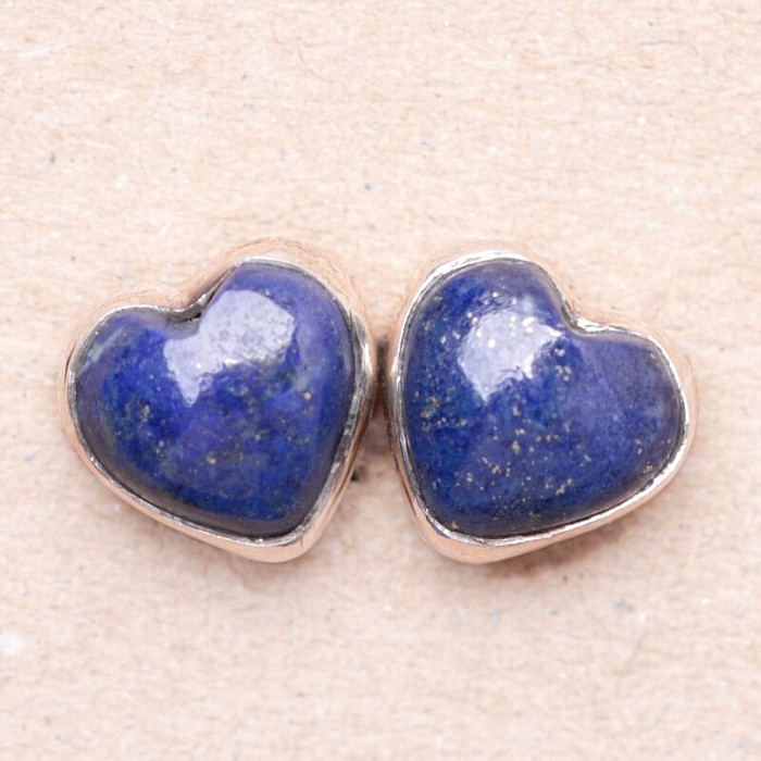 Lapis Lazuli náušnice stříbro Ag 925 23661 - 0