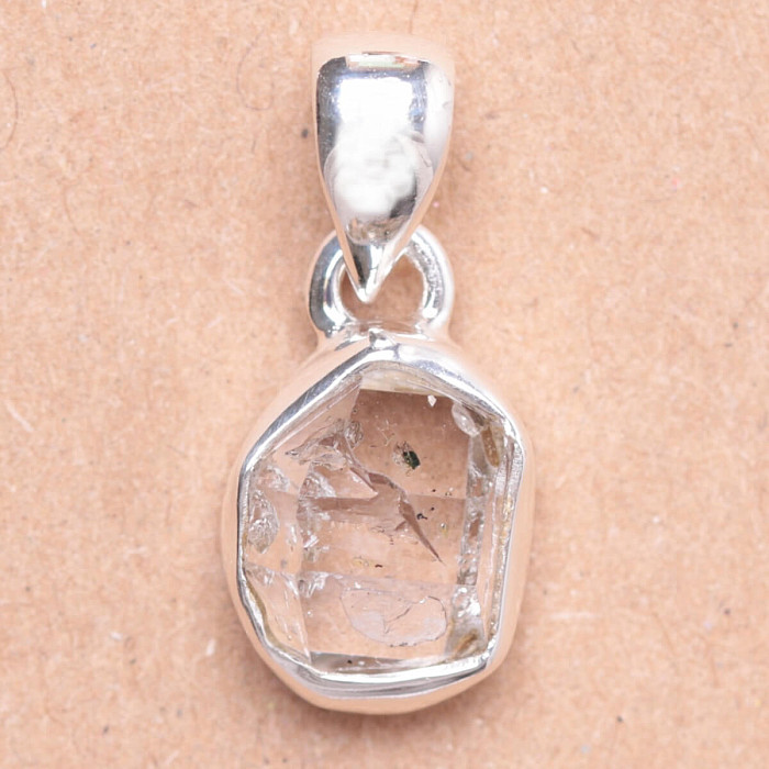 Herkimer diamant přívěsek stříbro Ag 925 LOT29 - 1