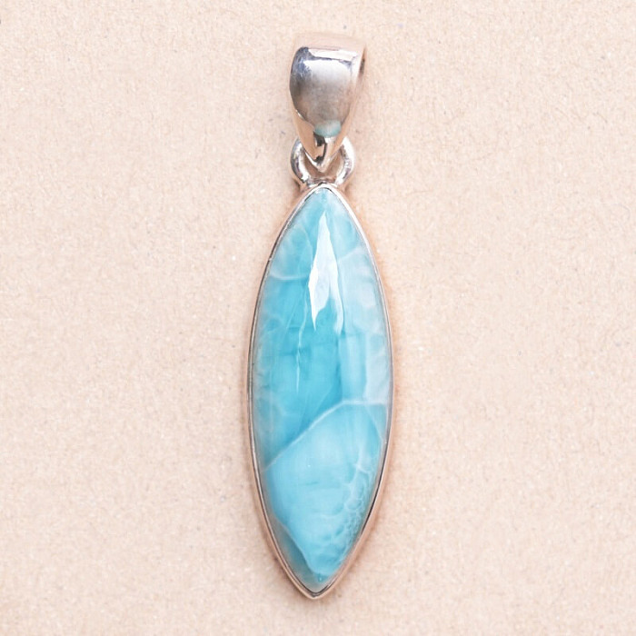 Larimar přívěsek stříbro Ag 925 LOT223 - 3