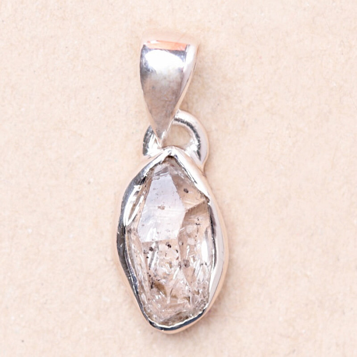 Herkimer diamant přívěsek stříbro Ag 925 P2986 - 1