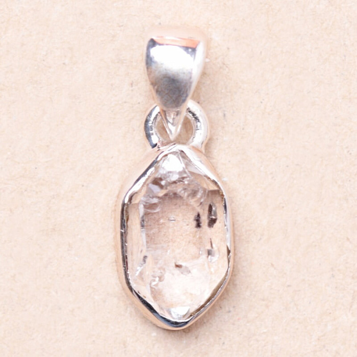 Herkimer diamant přívěsek stříbro Ag 925 P3001 - 1