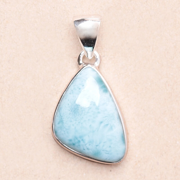 Larimar přívěsek stříbro Ag 925 LOT294 - 2 cm