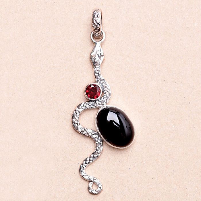 Onyx přívěsek stříbro Ag 925 67814 - 4
