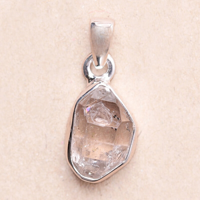 Herkimer diamant přívěsek stříbro Ag 925 LOT62 - 1