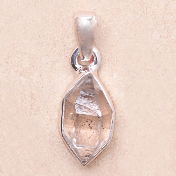 Herkimer diamant přívěsek stříbro Ag 925 LOT69 - 1