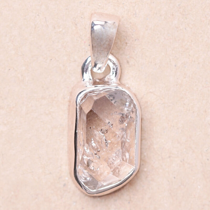 Herkimer diamant přívěsek stříbro Ag 925 LOT71 - 1