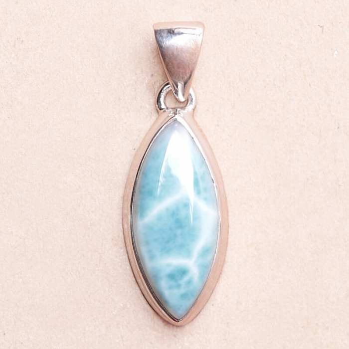 Larimar přívěsek stříbro Ag 925 LOT343 - 2