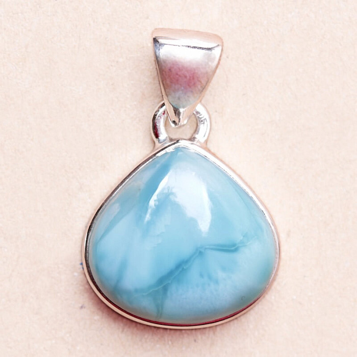 Larimar přívěsek stříbro Ag 925 LOT360 - 1