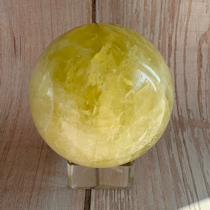 Citrín lemon koule 1 - ø 5