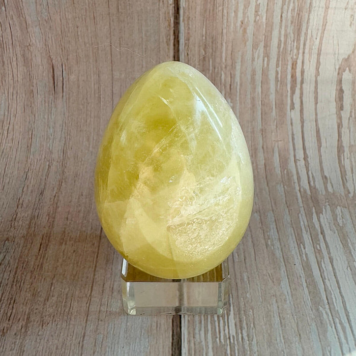 Citrín lemon vajíčko 9 - cca 4 x 5