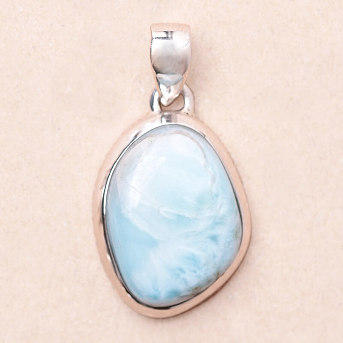 Larimar přívěsek stříbro Ag 925 P3089 - 2