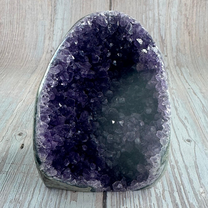 Ametyst geodka AA kvalita Uruguay 2 - cca 9 x 7 cm