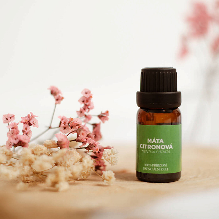 By Nefertitis Máta citronová 100% esenciální olej - 10 ml