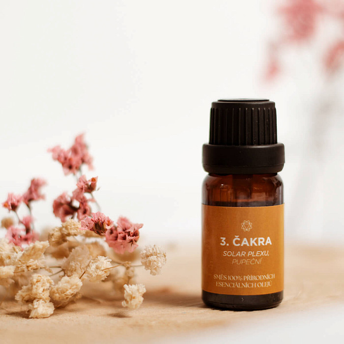 By Nefertitis Směs 100% esenciálních olejů 3. čakra - 10 ml