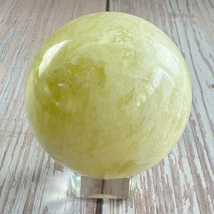 Citrín lemon koule KO3 - ø 5 cm