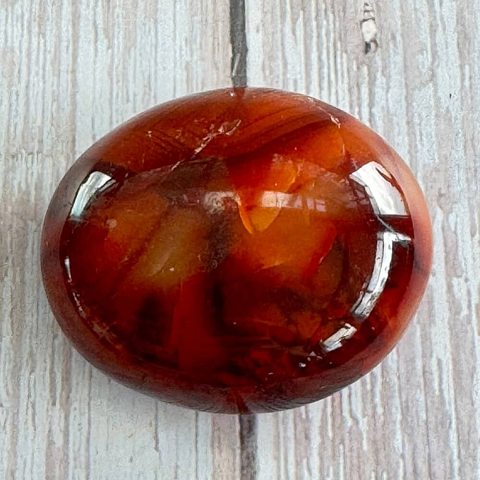 Karneol Madagaskar Ovál 12 - cca 4