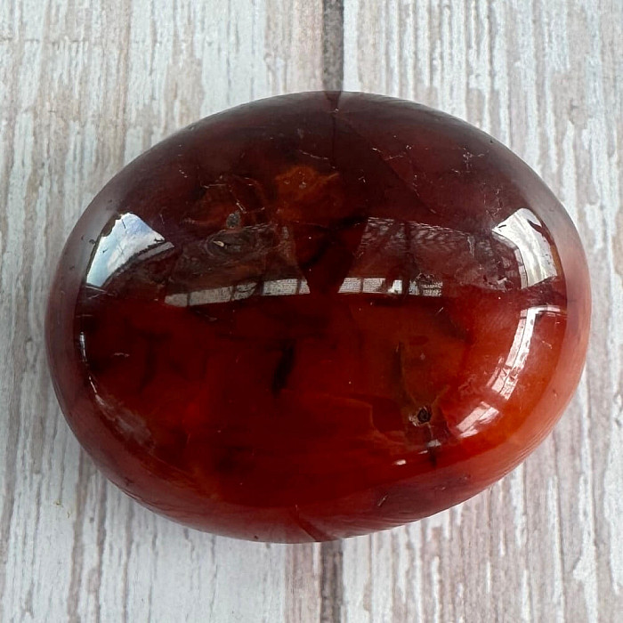 Karneol Madagaskar Ovál 15 - cca 4