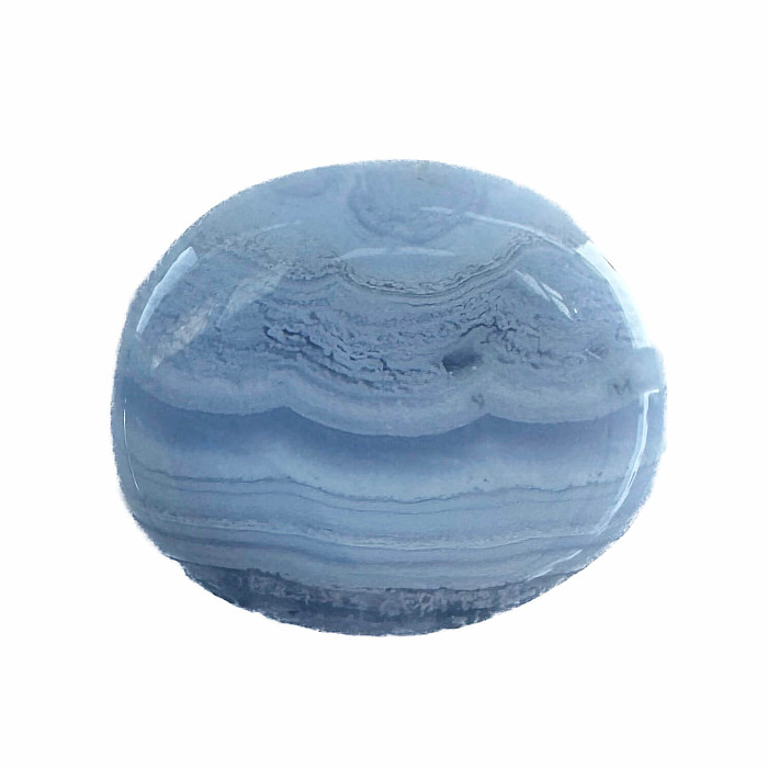 Chalcedon placička Namibie AA kvalita - cca 4 - 5 cm