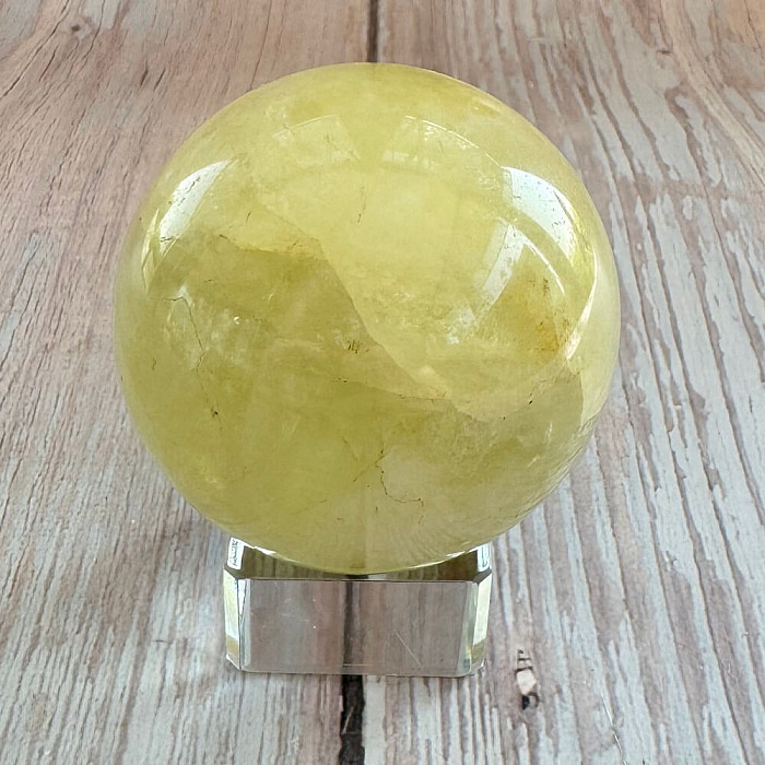 Citrín lemon koule 10 - ø 5