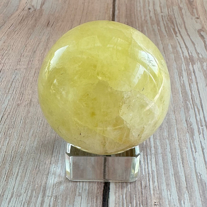 Citrín lemon koule 6 - ø 4