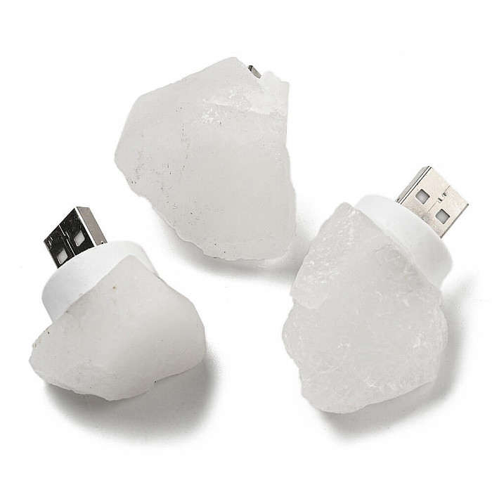 Křišťálová USB lampička - cca 3 - 4