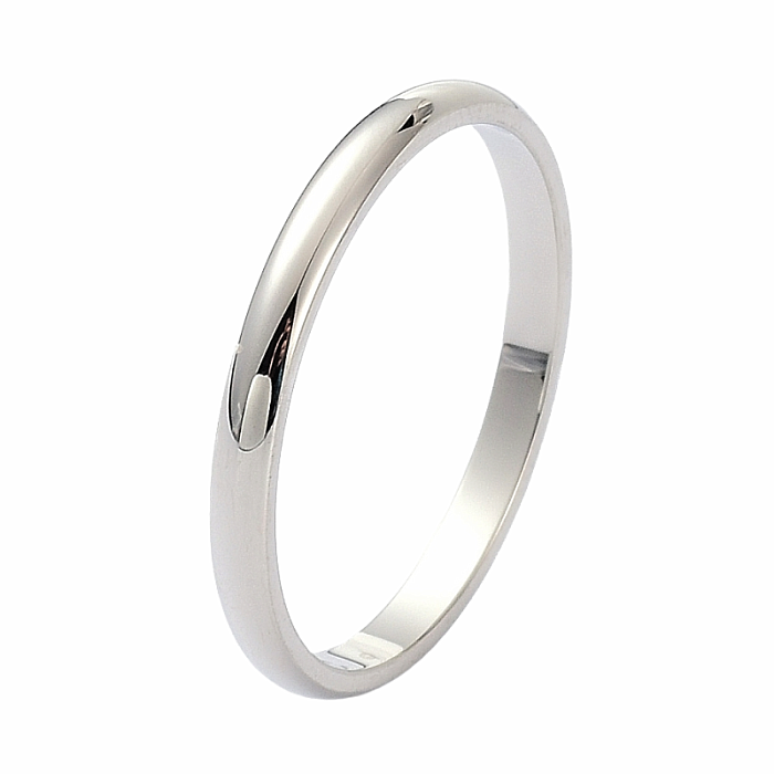 Dámský ocelový prsten Silver Simple - 56 mm (US 8)