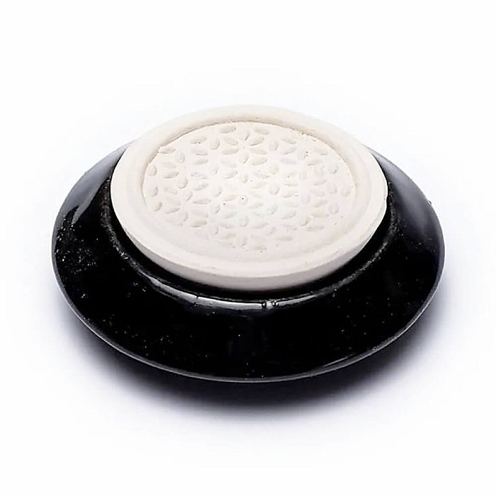 Keramický aroma difuzér černý Květina života - cca 7
