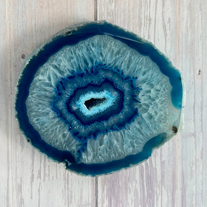 Achát leštěný plátek 7 - cca 14