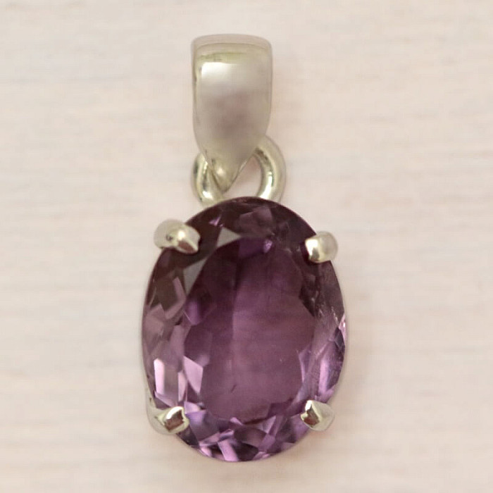 Ametyst přívěsek stříbro Ag 925 42593 - 1