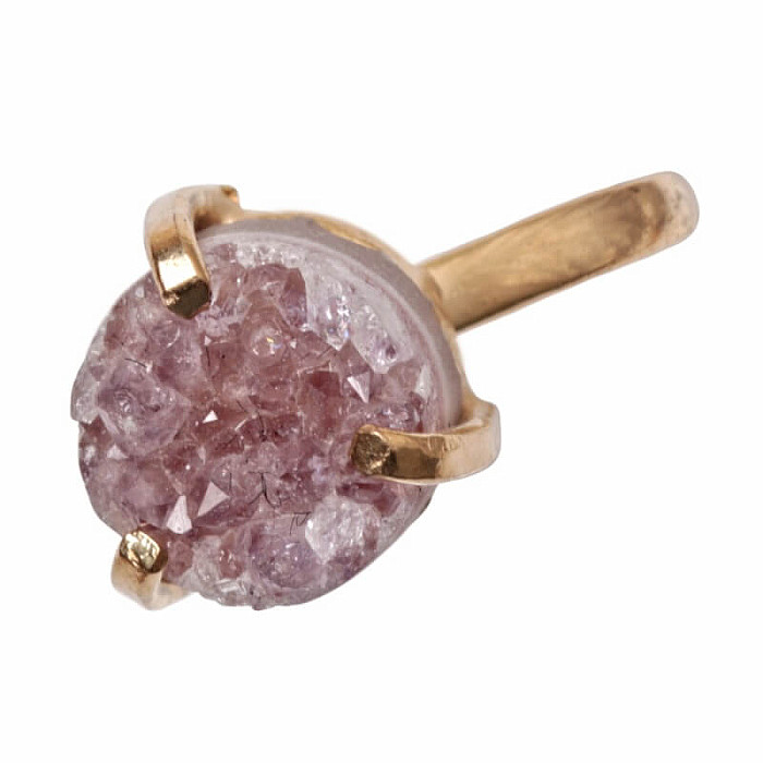 Be Beautiful Ametyst prsten 63 - 53 mm (US 6