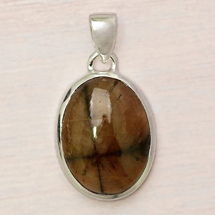 Chiastolit přívěsek stříbro Ag 925 P1531 - 2