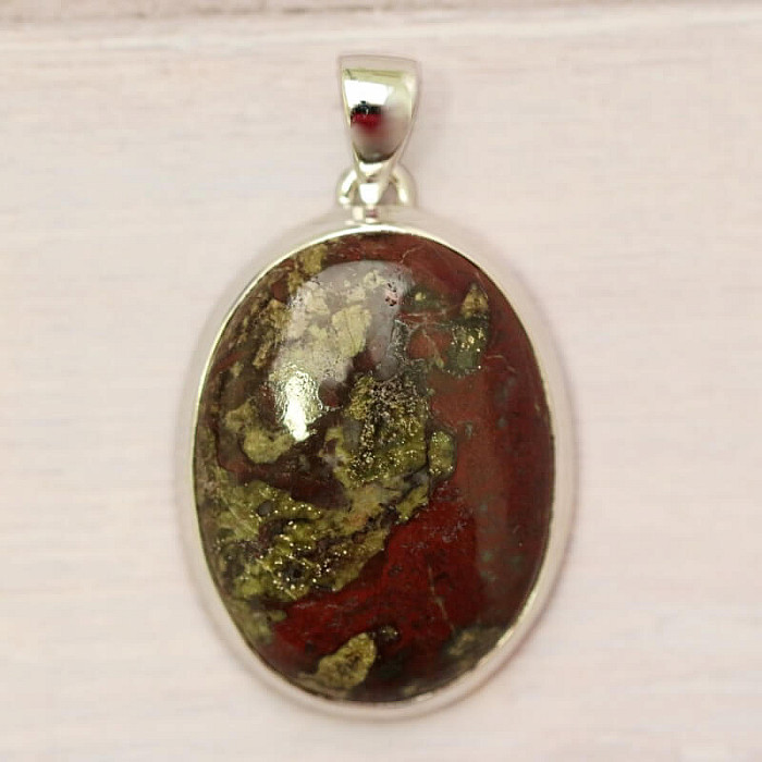 Dračí kámen přívěsek stříbro Ag 925 P372 - 3