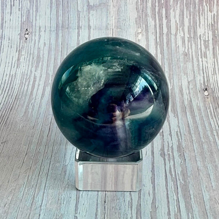 Fluorit duhový koule 10 - ø 4