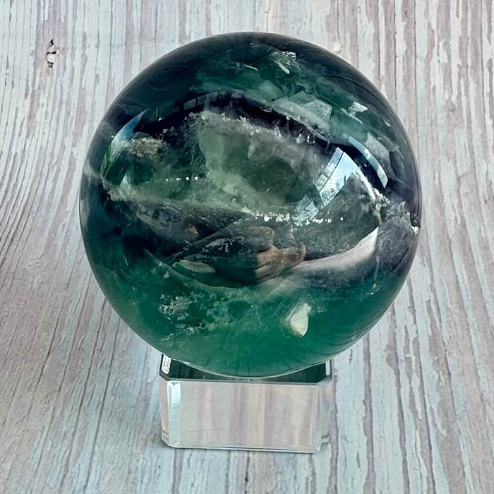 Fluorit duhový koule 12 - ø 5