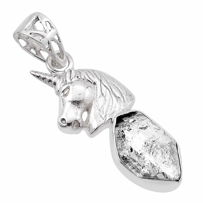 Herkimer diamant přívěsek stříbro Ag 925 51677 - 2