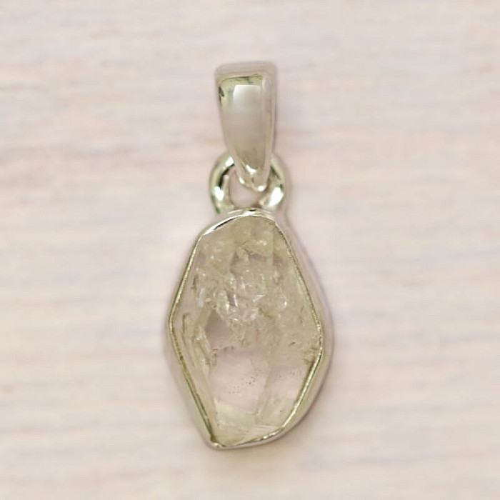 Herkimer diamant přívěsek stříbro Ag 925 LOT184 - 1