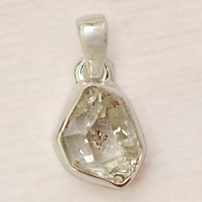 Herkimer diamant přívěsek stříbro Ag 925 LOT187 - 1