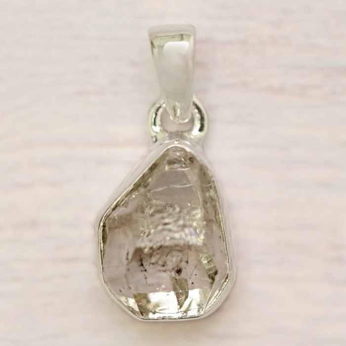 Herkimer diamant přívěsek stříbro Ag 925 LOT188 - 1