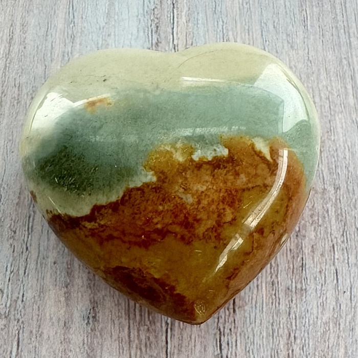 Jaspis polychromní srdce Madagaskar 15 - cca 6