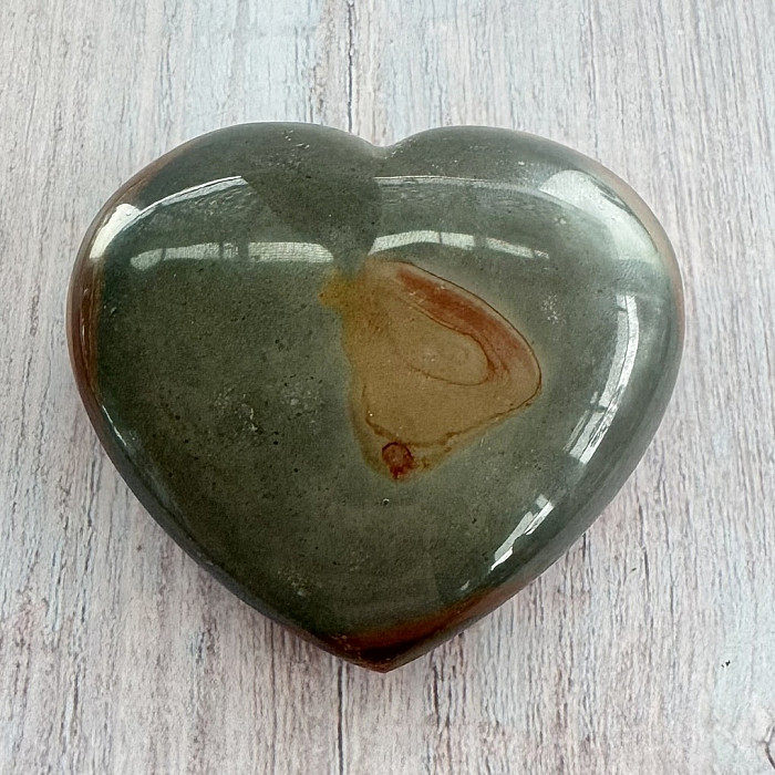 Jaspis polychromní srdce Madagaskar 16 - cca 7