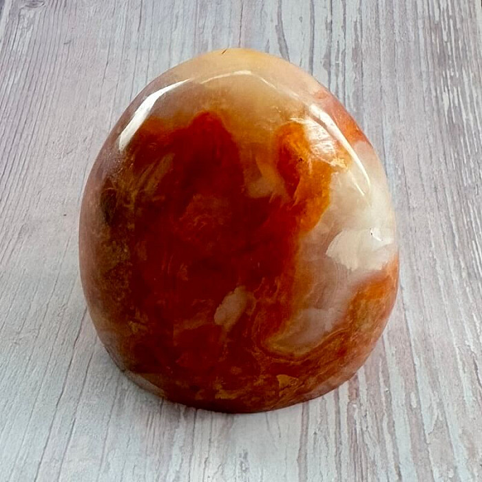Karneol leštěný freeform Madagaskar 11 - cca 6 x 6