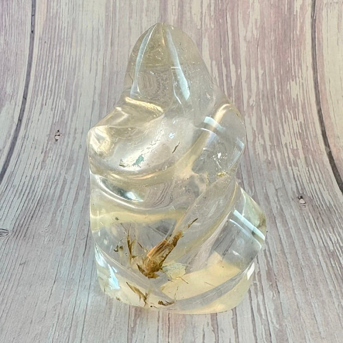 Křišťál plamen Madagaskar FL5 č.2 - cca 5