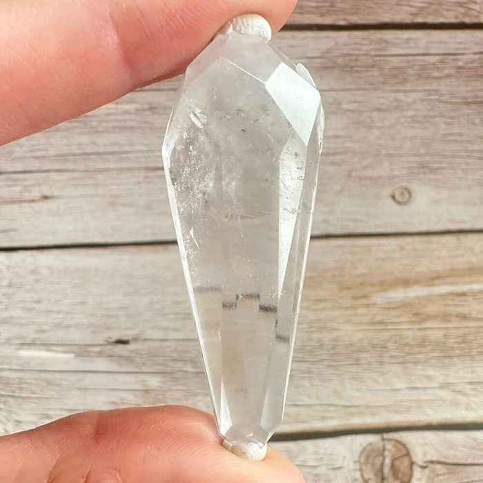Křišťálový hrot broušený oboustranný KO8 - cca 6