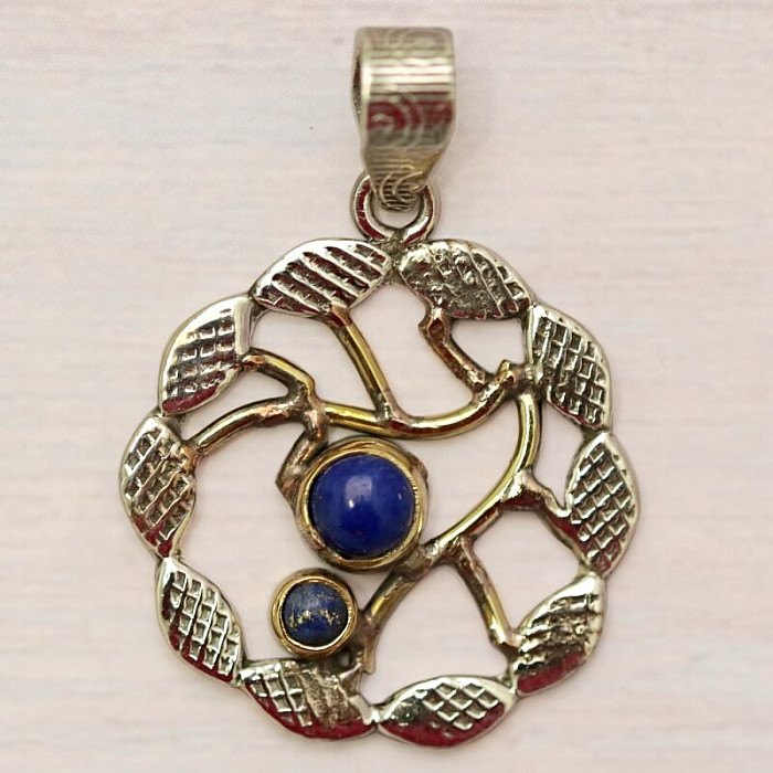 Lapis Lazuli přívěsek stříbro Ag 925 25646 - 2