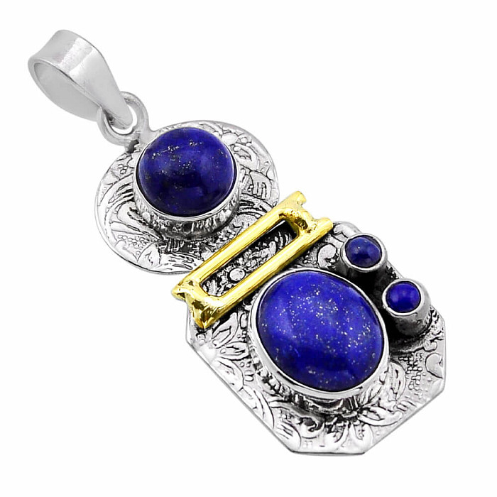 Lapis Lazuli přívěsek stříbro Ag 925 51705 - 3