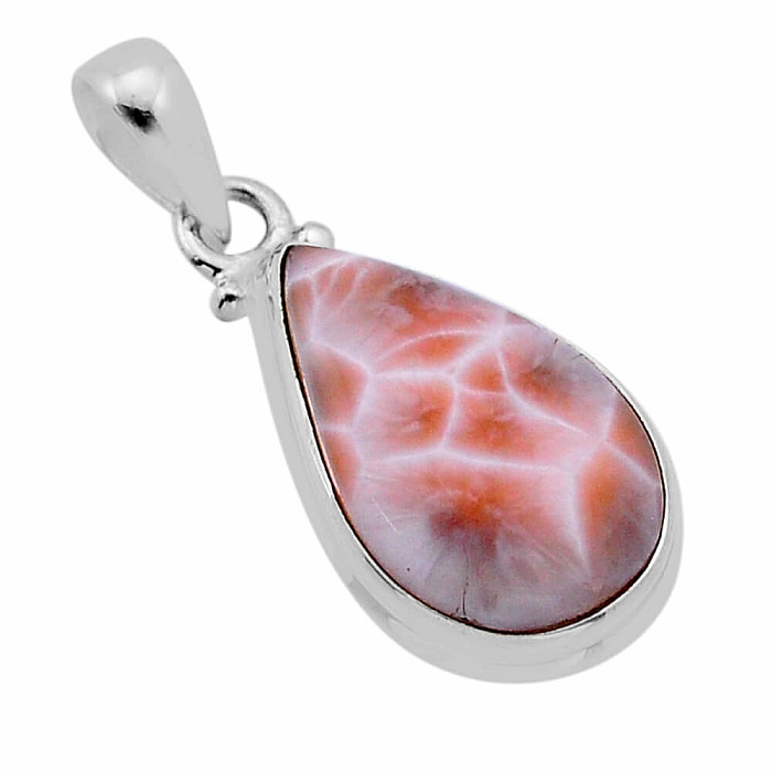 Natrolit přívěsek stříbro Ag 925 53236 - 2 cm