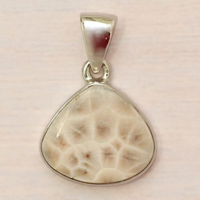 Natrolit přívěsek stříbro Ag 925 P11 - 1