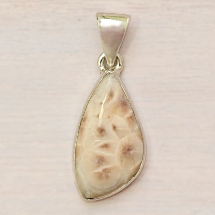 Natrolit přívěsek stříbro Ag 925 P2 - 2