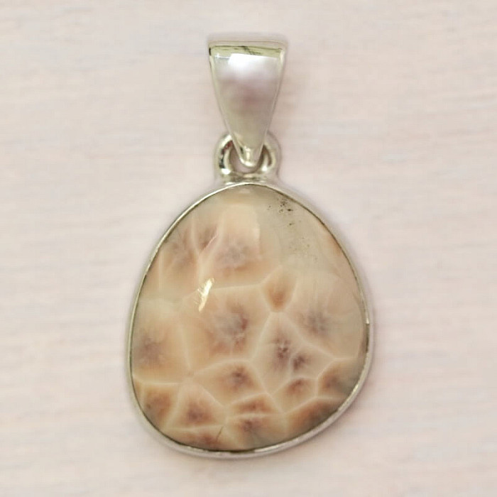 Natrolit přívěsek stříbro Ag 925 P30 - 1